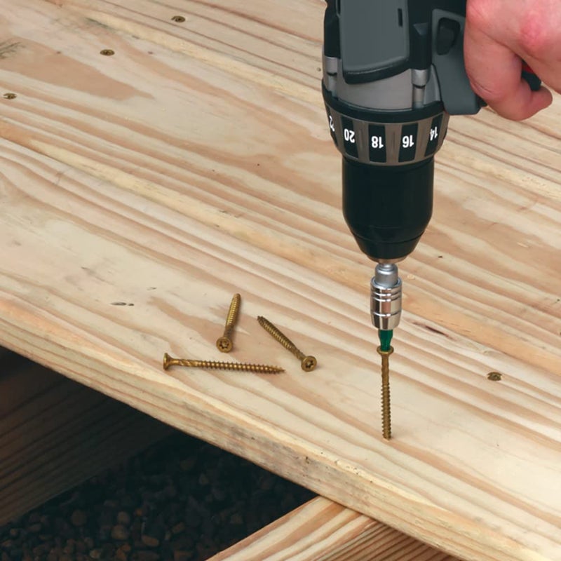 GRK Fasteners 02079 R4#8 x 2-1/2" Screws 100CT - Image 2